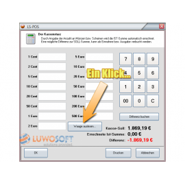 RS 1000 ratiotec Geldwaage