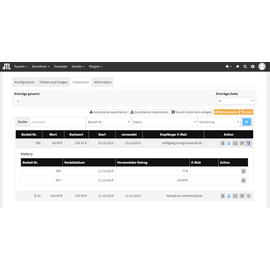 Modul Shopgutscheine