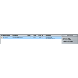 Modul Shopgutscheine